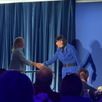 Katie Clark Receives Award